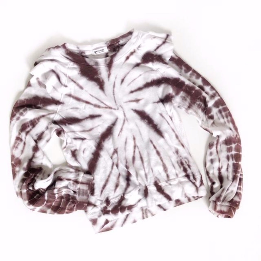 LA Made West Coast Tie Dye Long Sleeve Top